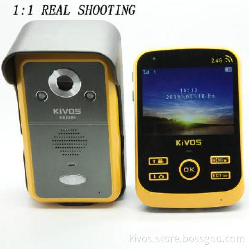 Long Range Door Viewer 3.5 Inch Wireless Camera Door Phone for Villa